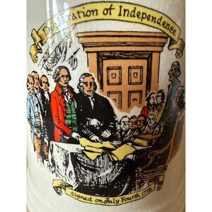 Lord Nelson Pottery Bicentennial of American Independance Mug 1776-1976 England